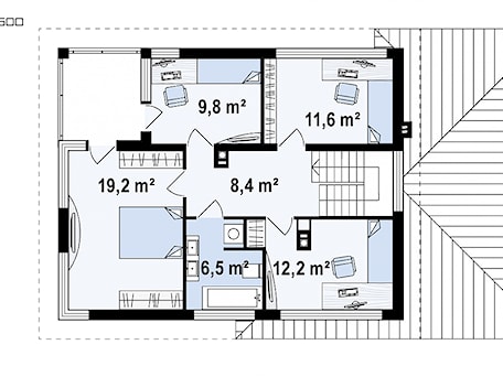 Aranżacje wnętrz - Domy: Zx8 - Top House 1000. Przeglądaj, dodawaj i zapisuj najlepsze zdjęcia, pomysły i inspiracje designerskie. W bazie mamy już prawie milion fotografii!