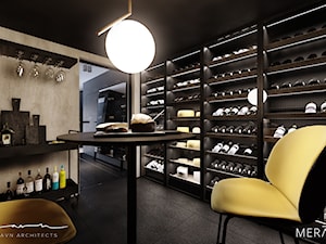 Projekt domu / Sztokholm - Średnia jadalnia jako osobne pomieszczenie, styl minimalistyczny - zdjęcie od Merapi Architects