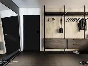 Projekt domu / Sztokholm - Hol / przedpokój, styl minimalistyczny - zdjęcie od Merapi Architects