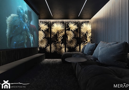 Projekt domu / Sztokholm - Średni salon, styl minimalistyczny - zdjęcie od Merapi Architects
