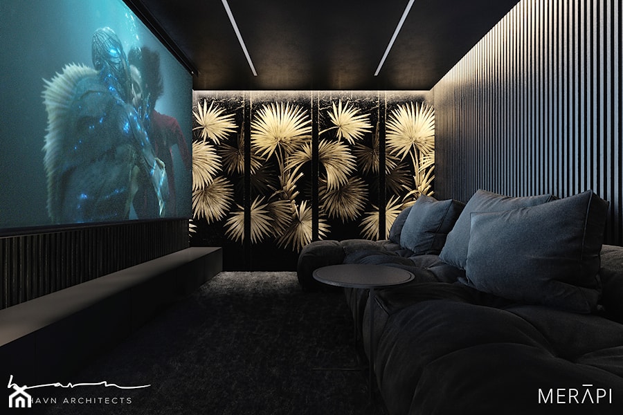 Projekt domu / Sztokholm - Średni salon, styl minimalistyczny - zdjęcie od Merapi Architects