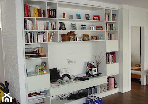 mieszkanie w bieli - Salon, styl nowoczesny - zdjęcie od Mebel Projekt