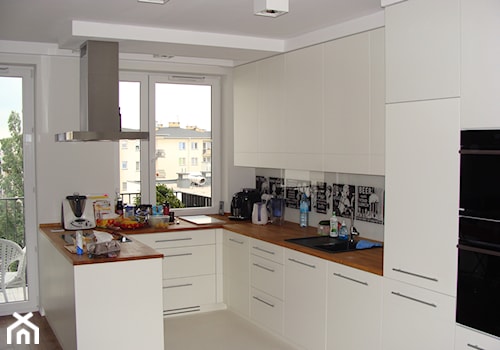 mieszkanie w bieli - Kuchnia, styl nowoczesny - zdjęcie od Mebel Projekt