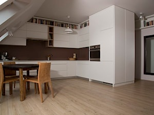 Mieszkanie na poddaszu - Kuchnia, styl nowoczesny - zdjęcie od Archnet