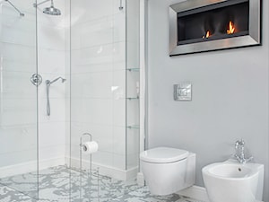 Łazienka z niezwykłą podłogą - zdjęcie od FANAJŁO Home Design Decor