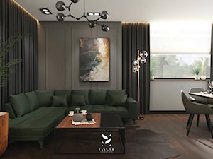 Salon w industrialnym klimacie - zdjęcie od FANAJŁO Home Design Decor