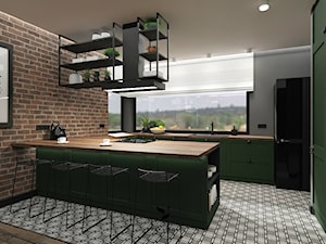 Kuchnia w industrialnym klimacie - zdjęcie od FANAJŁO Home Design Decor