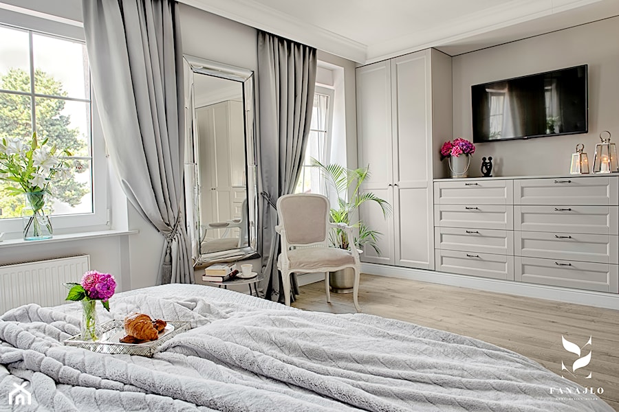Sypialnia w stylu Hampton - zdjęcie od FANAJŁO Home Design Decor