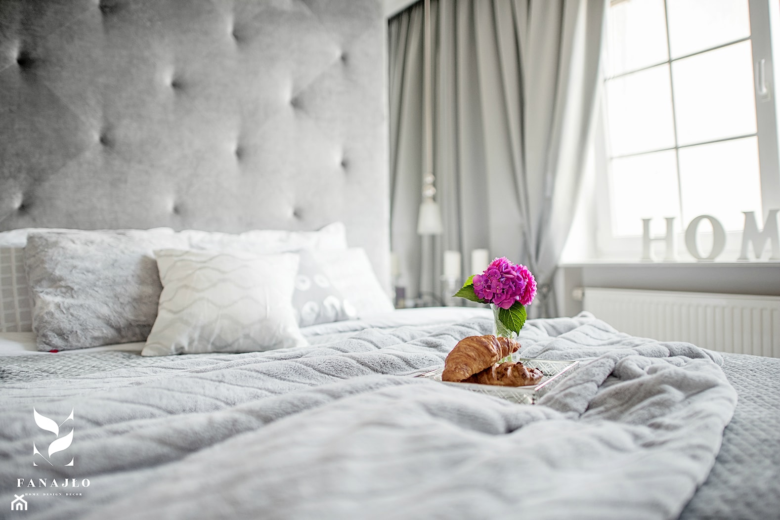 Sypialnia w stylu Hampton - zdjęcie od FANAJŁO Home Design Decor - Homebook