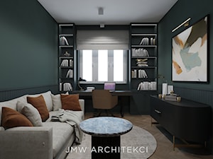 Gabinet domowy - zdjęcie od JMW Architekci