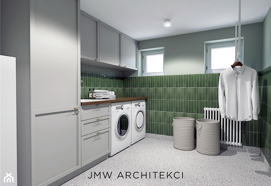 Pralnia domowa - zdjęcie od JMW Architekci