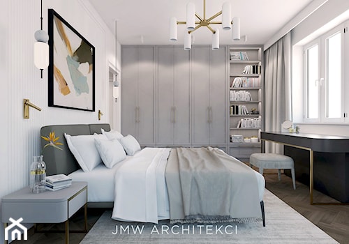 Sypialnia master - zdjęcie od JMW Architekci