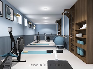 Domowy pokój ćwiczeń - zdjęcie od JMW Architekci