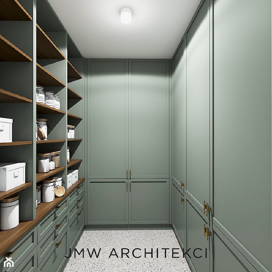 Spiżarnia domowa - zdjęcie od JMW Architekci