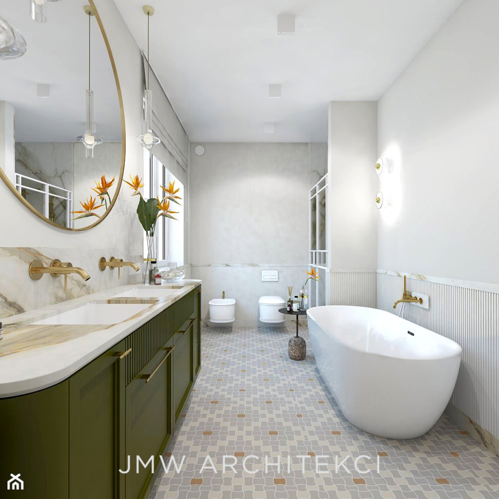 Łazienka master - zdjęcie od JMW Architekci - Homebook