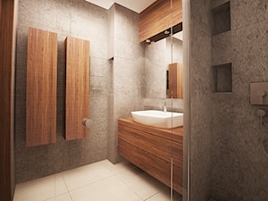 Projekt łazienki - Łazienka, styl nowoczesny - zdjęcie od AC_pracownia projektowa