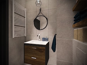 Mała funkcjonalna łazienka - zdjęcie od Izabela Jurkiewicz Projektowanie Wnętrz