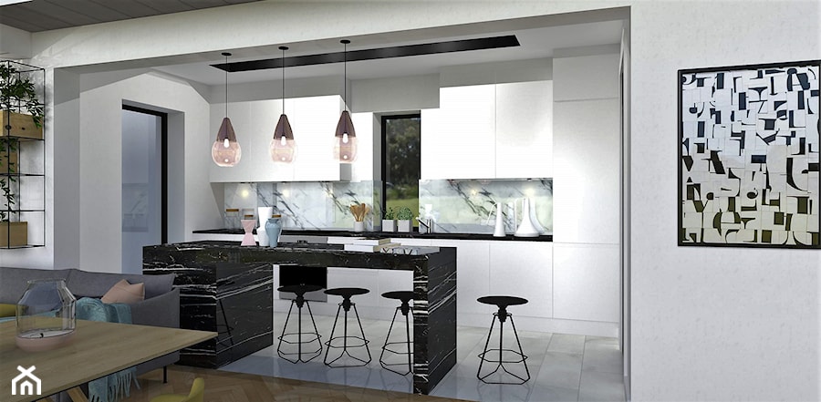 Kuchnia, styl nowoczesny - zdjęcie od StudioS13 - pracownia architektury wnętrz