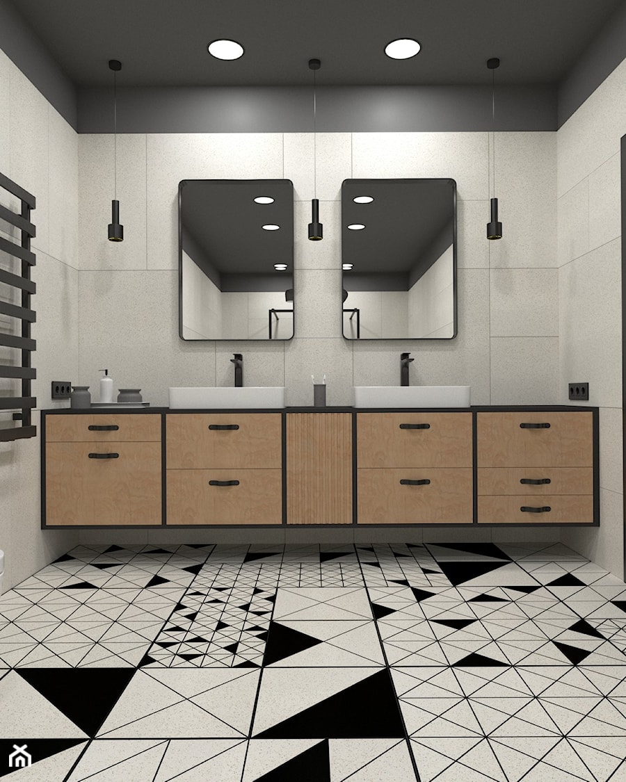 łazienka/Excellent - Łazienka, styl nowoczesny - zdjęcie od Moble.Projekt