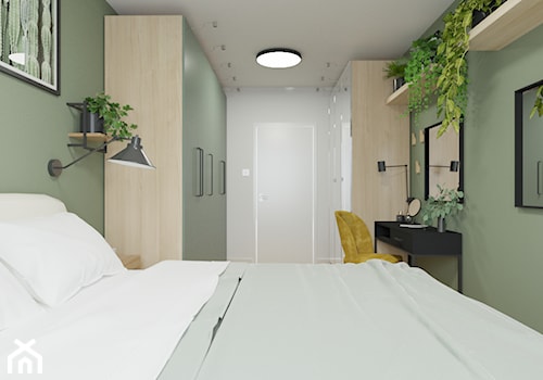 mieszkanie/Karolinki - Sypialnia, styl nowoczesny - zdjęcie od Moble.Projekt