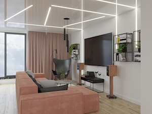mieszkanie/Ligota - Salon, styl nowoczesny - zdjęcie od Moble.Projekt