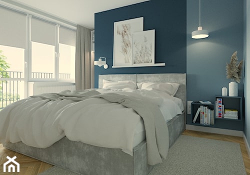 mieszkanie/Śliwki - Sypialnia, styl nowoczesny - zdjęcie od Moble.Projekt