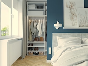 mieszkanie/Śliwki - Sypialnia, styl skandynawski - zdjęcie od Moble.Projekt