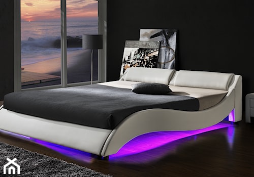 Łóżko Tapicerowane Barcelona LED - zdjęcie od swiatlozek