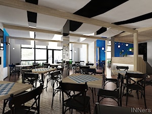 Restauracja "Siódme Niebo" - Wnętrza publiczne, styl nowoczesny - zdjęcie od INNers - architektura wnętrza