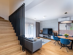 Projekt domu 120m2 w Wieliczce - Schody, styl nowoczesny - zdjęcie od INNers - architektura wnętrza