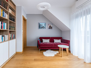 Projekt domu 120m2 w Wieliczce - Biuro, styl nowoczesny - zdjęcie od INNers - architektura wnętrza