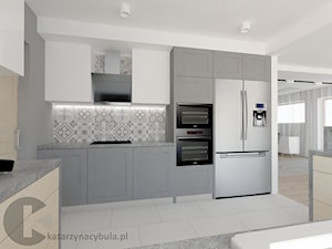 Dom 200 m2 w Krakowie - Kuchnia - zdjęcie od INNers - architektura wnętrza