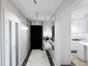 apartament Zajezdnia - Hol / przedpokój, styl glamour - zdjęcie od Architekt wnętrz Maria Jachalska
