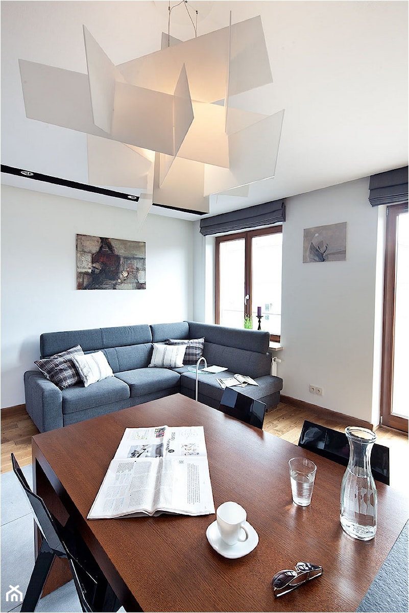 Nowoczesny apartament - Jadalnia, styl nowoczesny - zdjęcie od Architekt wnętrz Maria Jachalska