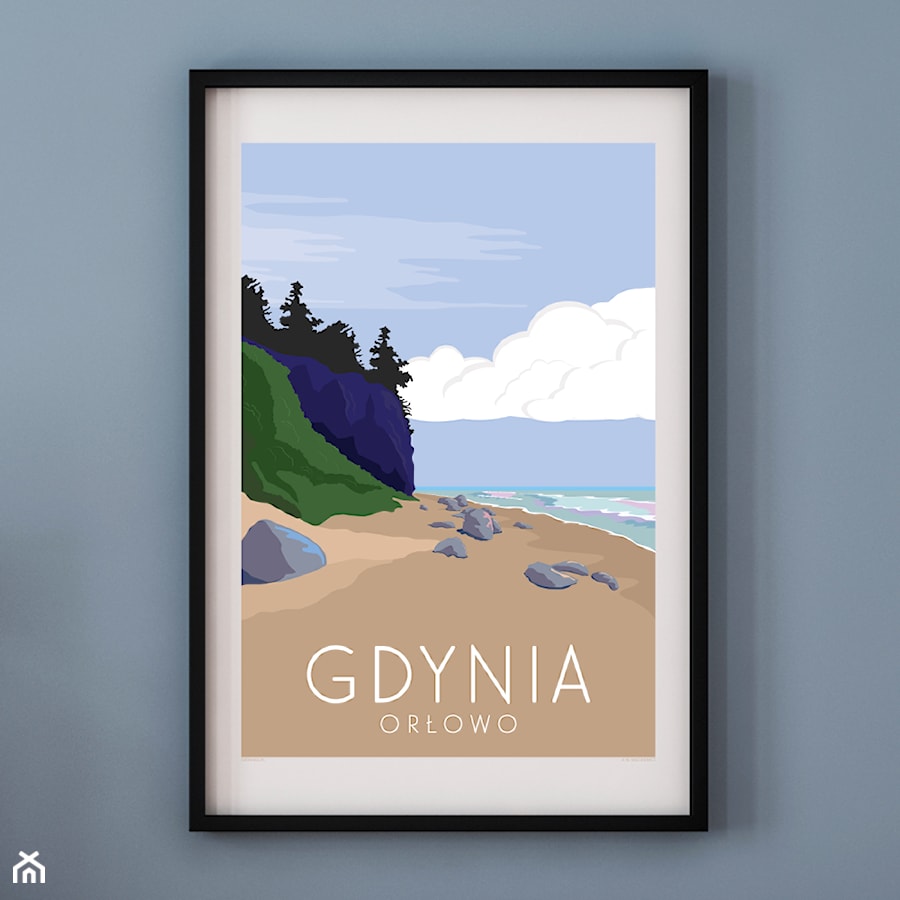 PLAKAT GDYNIA ORŁOWO - zdjęcie od A.W.Więckiewicz