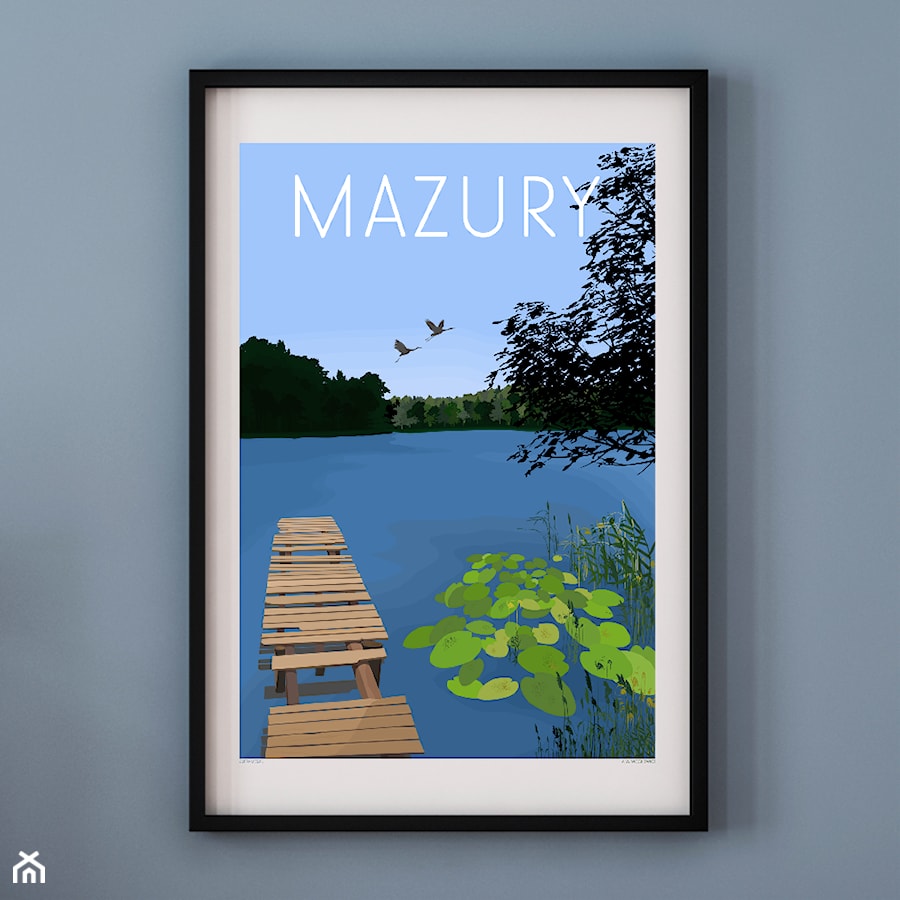 PLAKAT MAZURY - zdjęcie od A.W.Więckiewicz