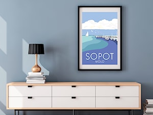 PLAKAT SOPOT MOLO - zdjęcie od A.W.Więckiewicz