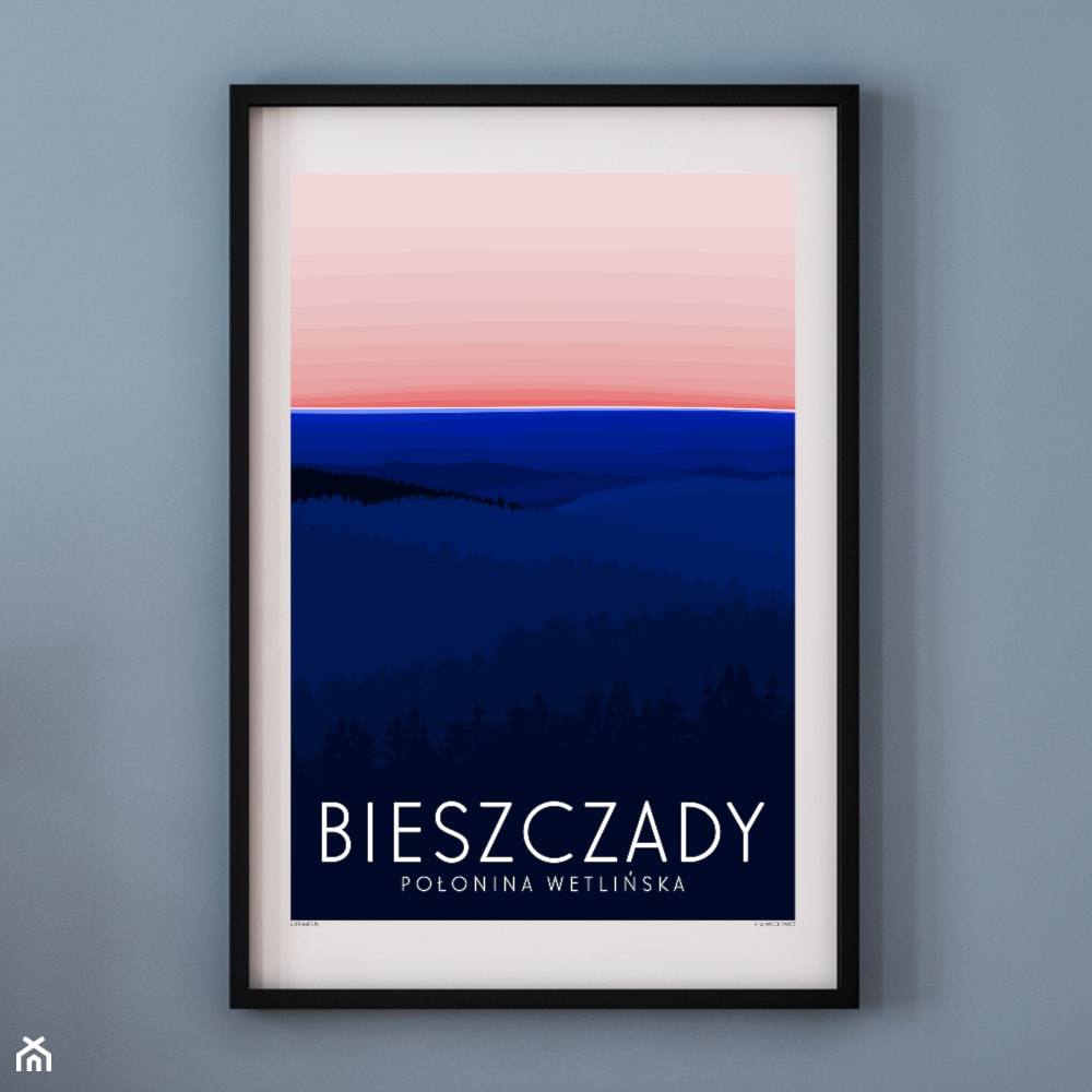 PLAKAT BIESZCZADY POŁONINA WETLIŃSKA - zdjęcie od A.W.Więckiewicz - Homebook