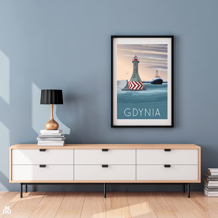 PLAKAT GDYNIA - AWANPORT - zdjęcie od A.W.Więckiewicz