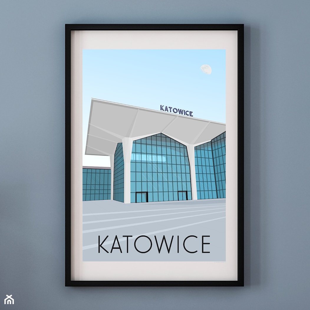 PLAKAT KATOWICE - zdjęcie od A.W.Więckiewicz - Homebook