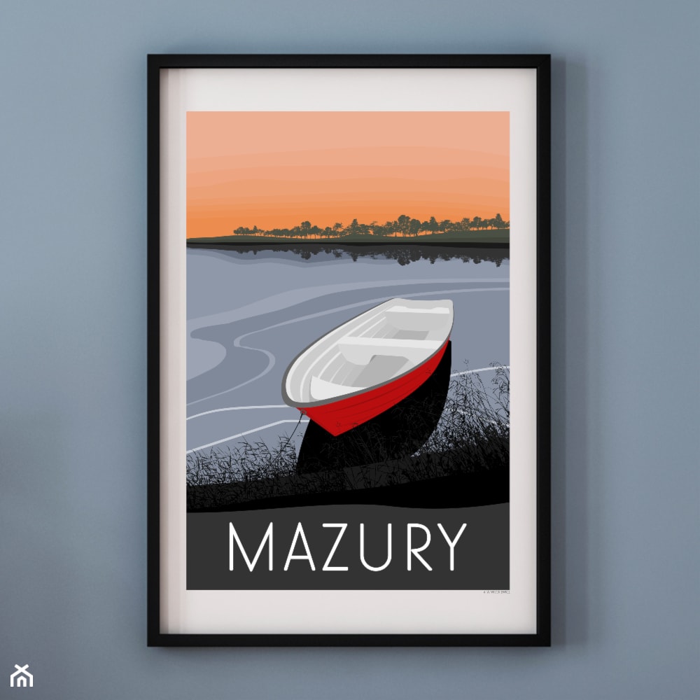 PLAKAT MAZURY - zdjęcie od A.W.Więckiewicz - Homebook