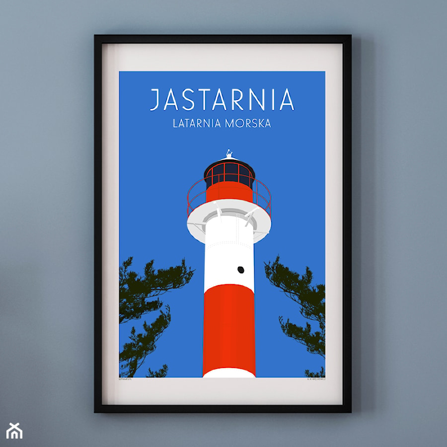 PLAKAT JASTARNIA LATARNIA MORSKA - zdjęcie od A.W.Więckiewicz