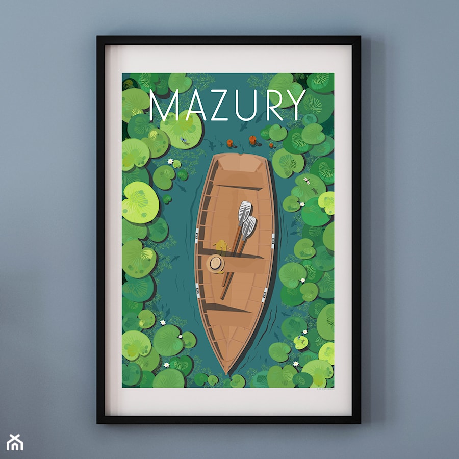 PLAKAT MAZURY - zdjęcie od A.W.Więckiewicz