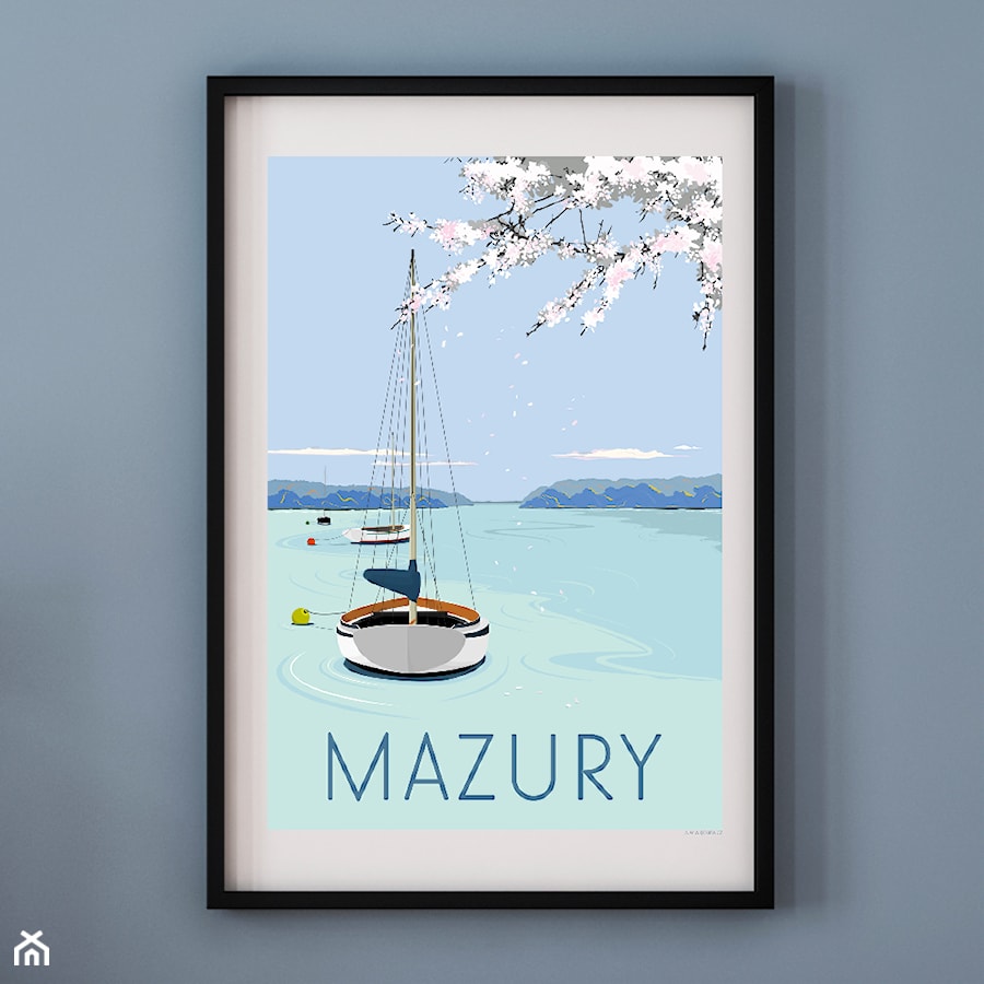 PLAKAT MAZURY - zdjęcie od A.W.Więckiewicz