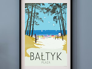 PLAKAT BAŁTYK PLAŻA - zdjęcie od A.W.Więckiewicz