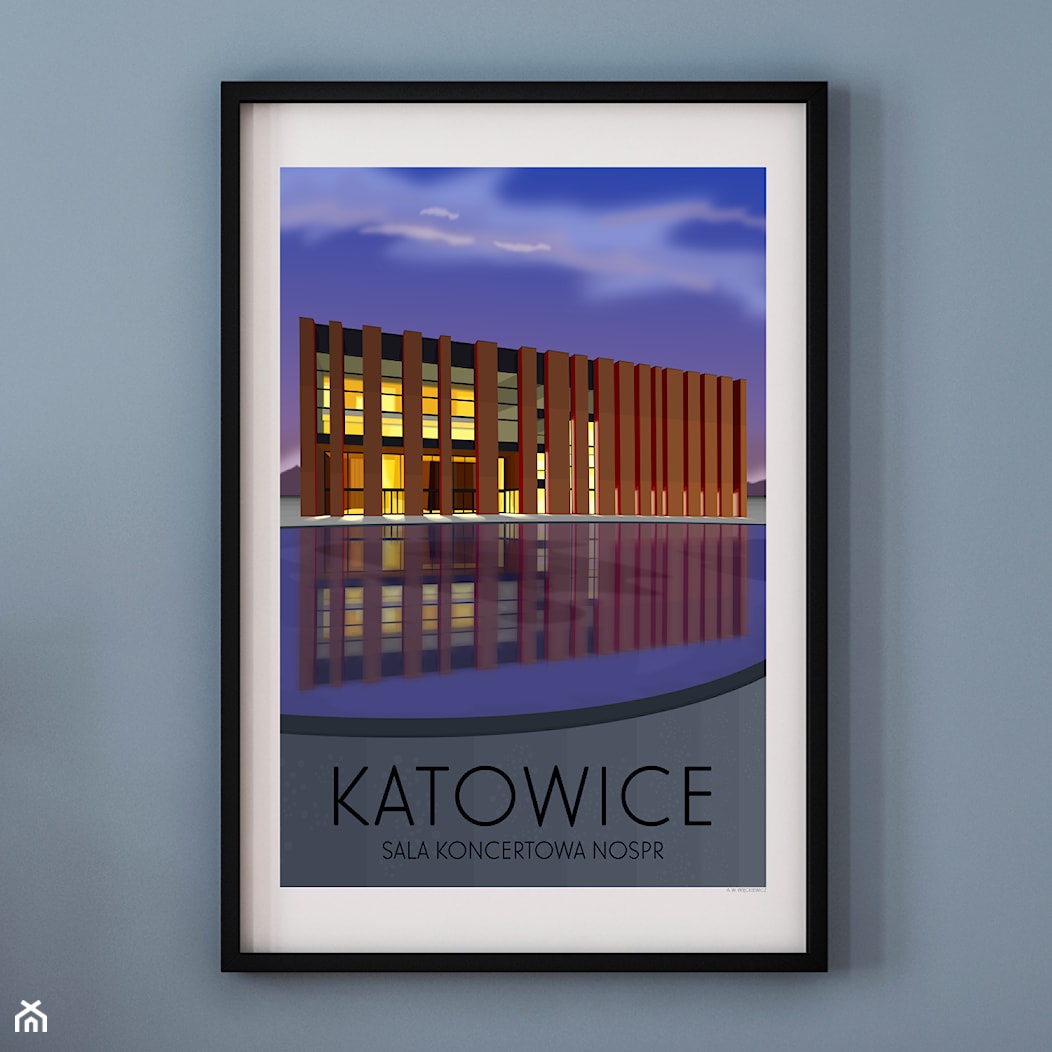 PLAKAT KATOWICE - zdjęcie od A.W.Więckiewicz - Homebook