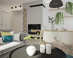 Gdynia - dom 150 m2 - Salon, styl nowoczesny - zdjęcie od Zu.art Zuzanna Komenda - Homebook
