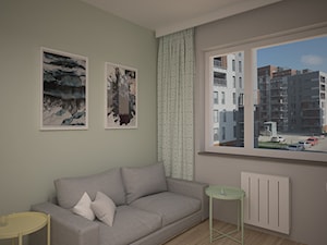 Pokój z biurkiem - zdjęcie od Ola Kulisz -projektowanie wnętrz