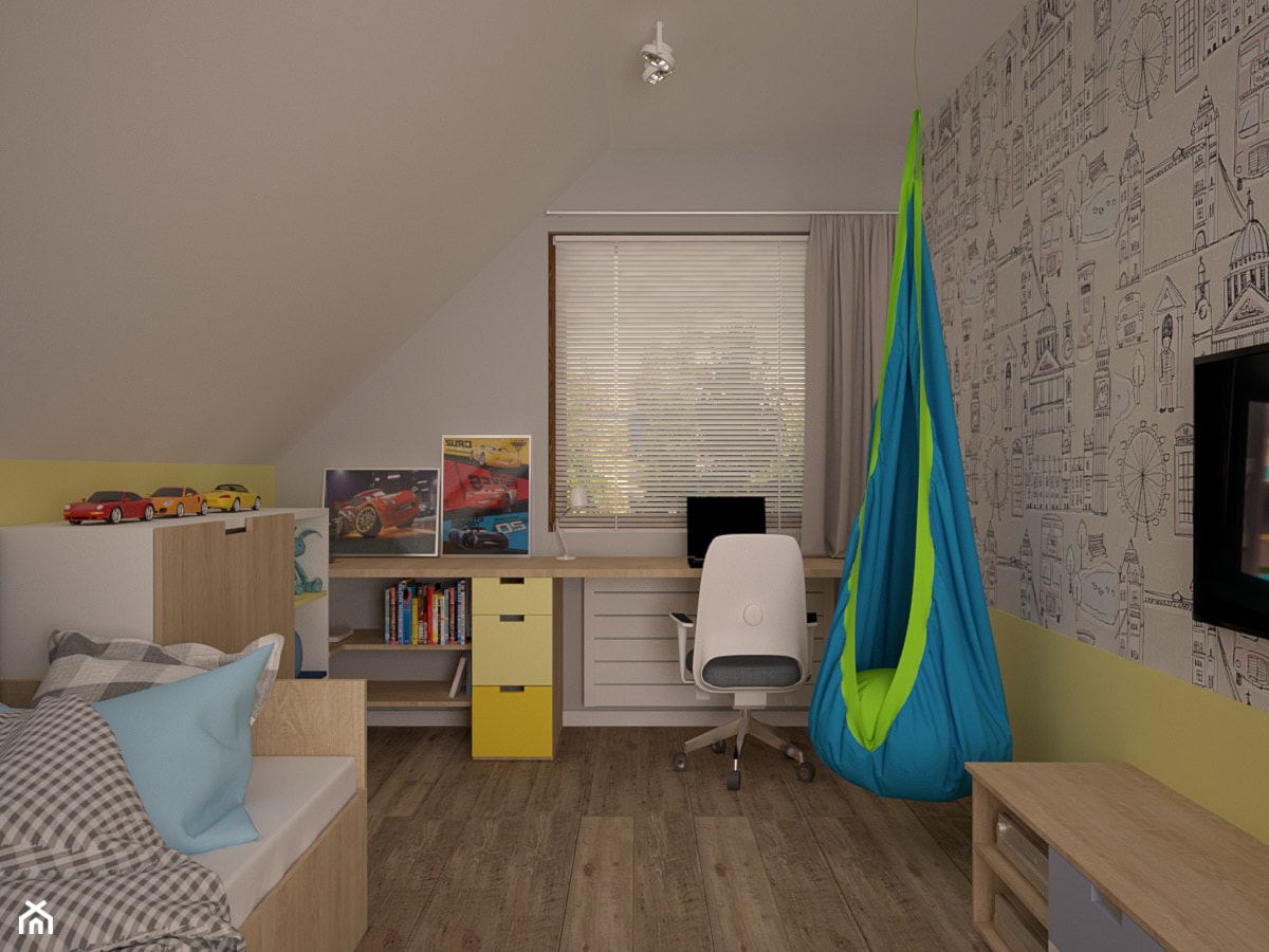 pokój dziecka - zdjęcie od Ola Kulisz -projektowanie wnętrz - Homebook