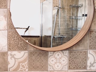 Klasyczna łazienka z marokańskimi płytkami
